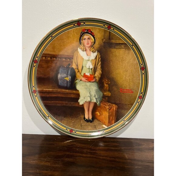 Lot of 5 Norman Rockwell Knowles Collector Plates Limited Editions - Picture 9 of 10